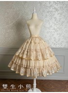 Twin Bears Gilded Reverie Skirt(2nd Pre-Order/3 Colours/Full Payment Without Shipping)